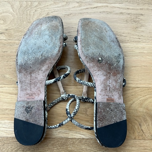 Veronica Beard snake print sandals. Excellent condition! 🌟 Size 8.5. - Picture 5 of 6
